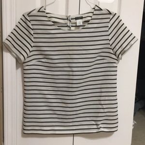 JCrew Striped Blouse